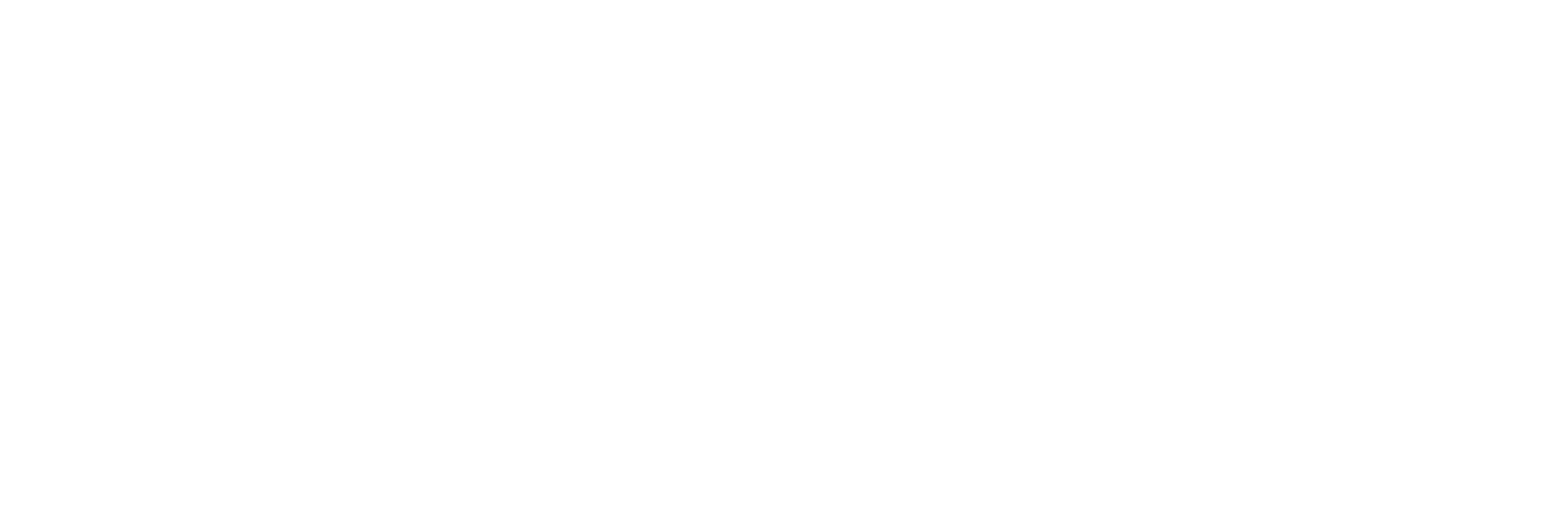 White version of the Hatchet Hardware logo