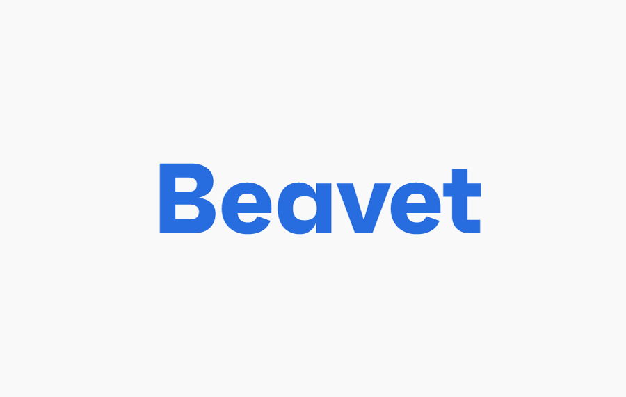 Beavet logo in blue
